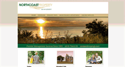 Desktop Screenshot of northcoastpropertymanagement.com